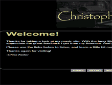 Tablet Screenshot of christopherkeller.net